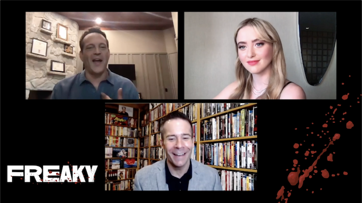 “FREAKY” Cast Interviews – Vince Vaughn and Kathryn Newton
