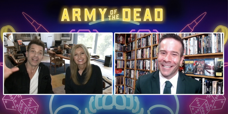 DEBORAH SNYDER AND ZACK SNYDER Interview – “ARMY OF THE DEAD”