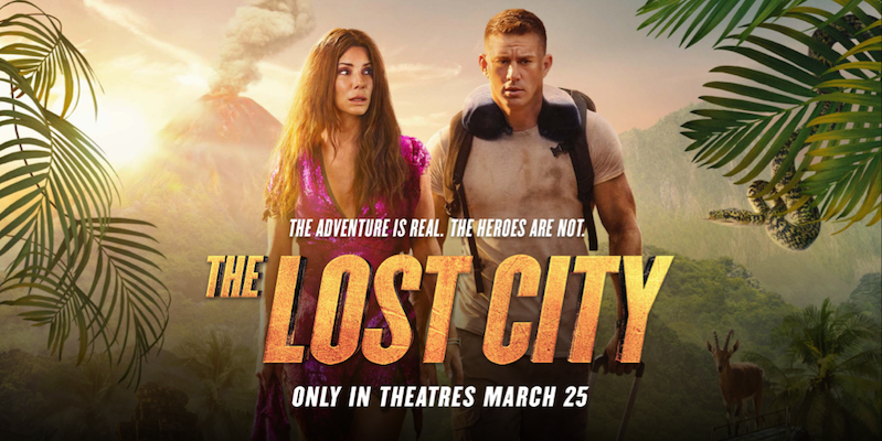 New on 4K Ultra HD, Blu-Ray, and Digital: THE LOST CITY