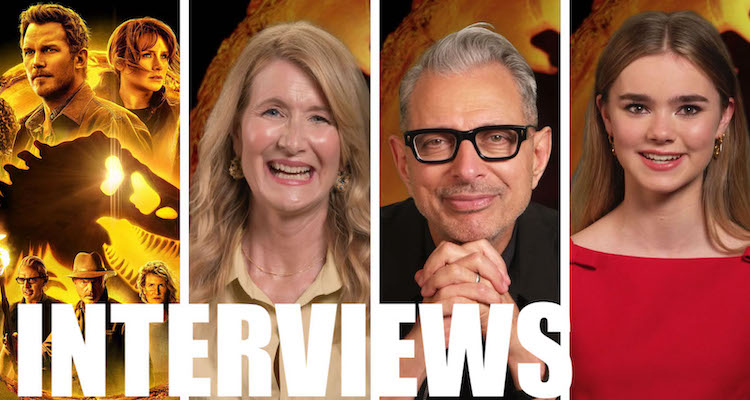 JURASSIC WORLD DOMINION Interviews: Laura Dern, Jeff Goldblum, Isabella Sermon