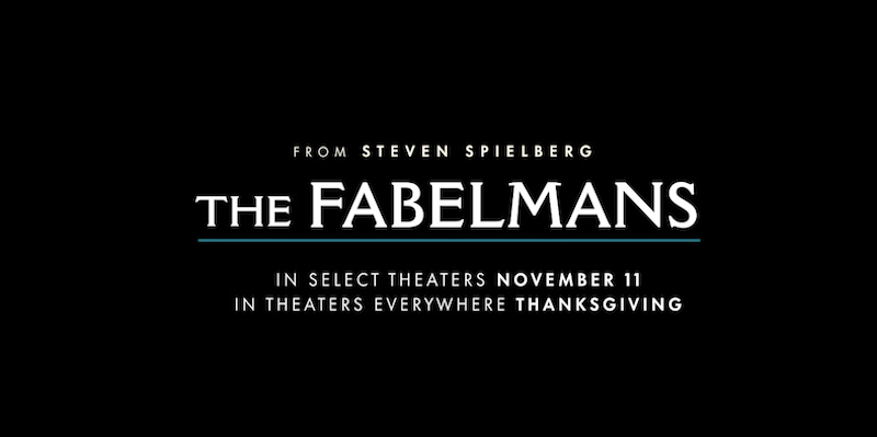 Movie Trailer: THE FABELMANS