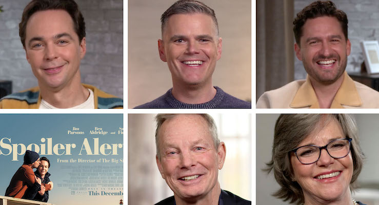 “SPOILER ALERT” Cast Interviews – Jim Parsons, Ben Aldridge, Sally Field, Bill Irwin, Michael Ausiello