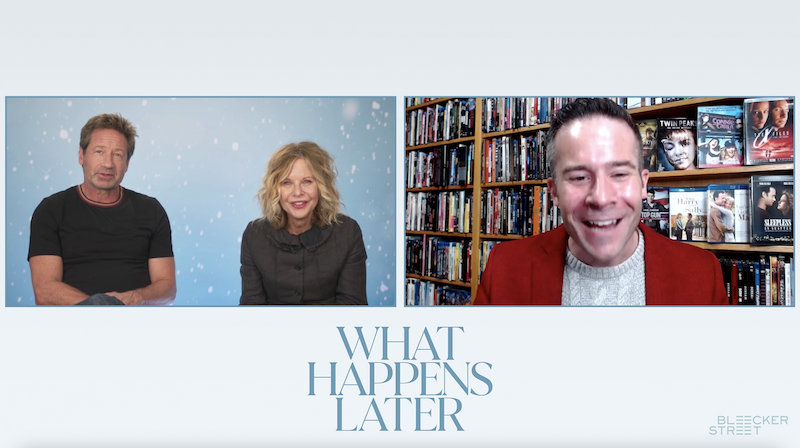 David Duchovny and Meg Ryan Interview – WHAT HAPPENS LATER